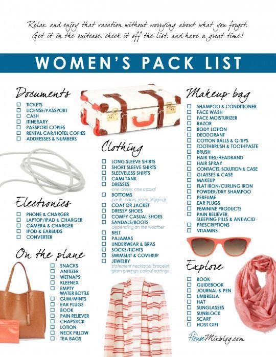 honeymoon packing tips