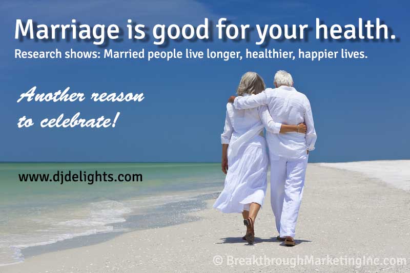 Marriage is good for your health